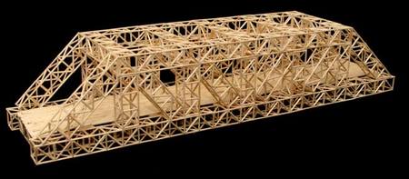 how to build a bridge out of toothpicks